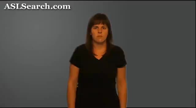 American Sign Language ASL Video Dictionary Sticker asl-parameter-chart-ponasa