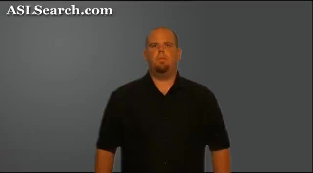 Timer Asl American Sign Language ASL Video Dictionary - stopwatch