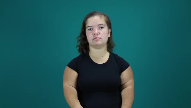 American Sign Language ASL Video Dictionary - ambivalent
