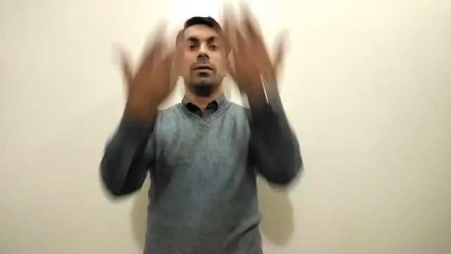American Sign Language ASL Video Dictionary - Clear Skies