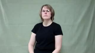 American Sign Language ASL Video Dictionary - secondary character