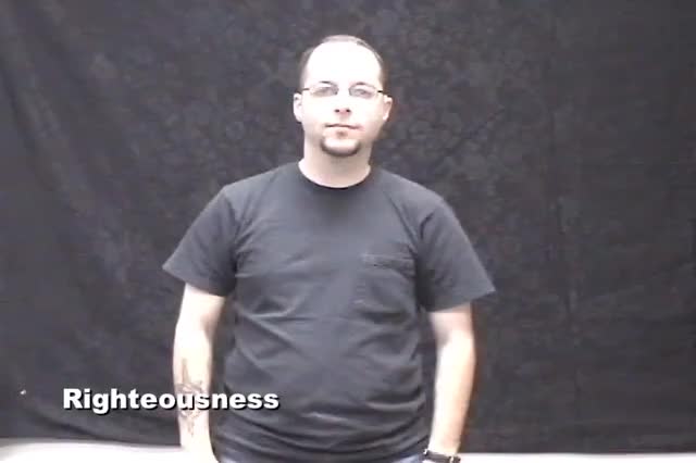 Asl Sign For Righteousness Understanding How To Get To Heaven Through