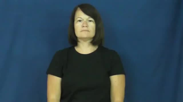 American Sign Language ASL Video Dictionary - psychopath