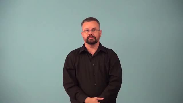 American Sign Language ASL Video Dictionary - baa