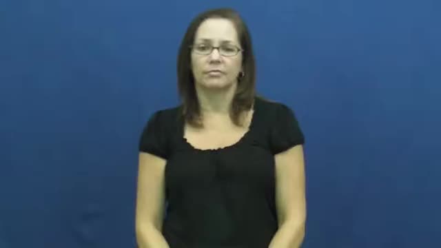 American Sign Language ASL Video Dictionary - overcame