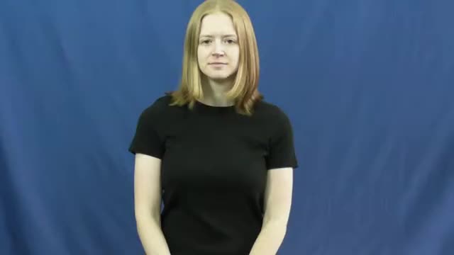 American Sign Language ASL Video Dictionary - dissatisfaction