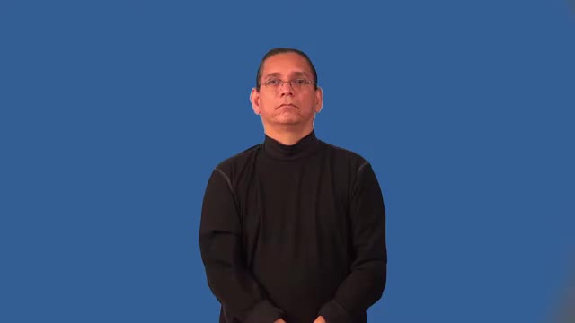 American Sign Language ASL Video Dictionary - indicator