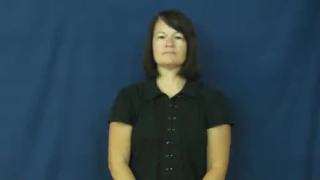 American Sign Language ASL Video Dictionary - salmonella