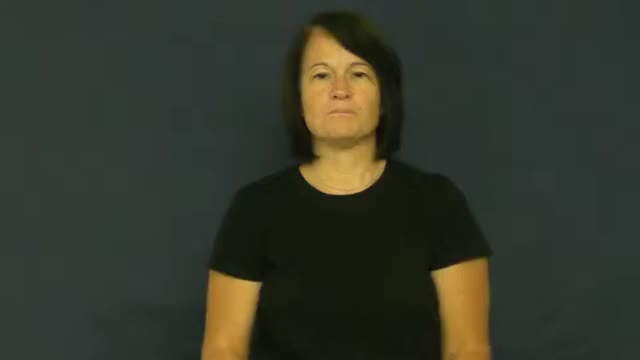 American Sign Language ASL Video Dictionary - budding