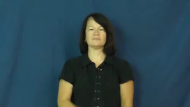 American Sign Language ASL Video Dictionary - airborne