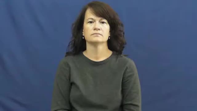 American Sign Language ASL Video Dictionary - move down