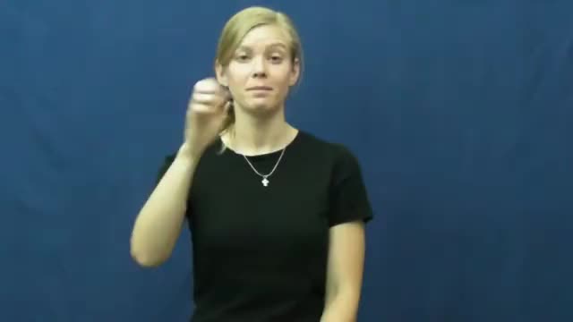 American Sign Language ASL Video Dictionary - manhood