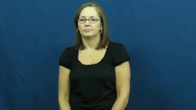 American Sign Language ASL Video Dictionary - emery paper