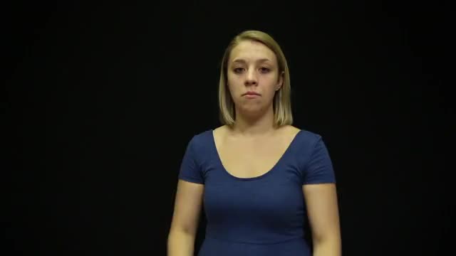 American Sign Language ASL Video Dictionary - to label someones reputation