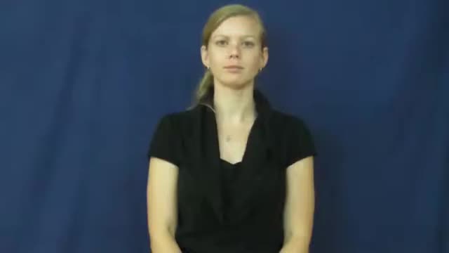 American Sign Language ASL Video Dictionary - solicit