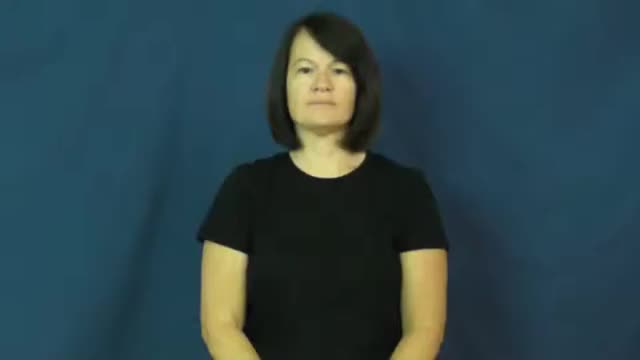 Standing In Sign Language American Sign Language ASL Video Dictionary - withstand