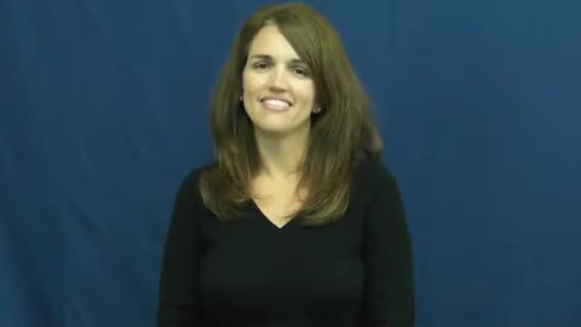 American Sign Language ASL Video Dictionary - backcomb
