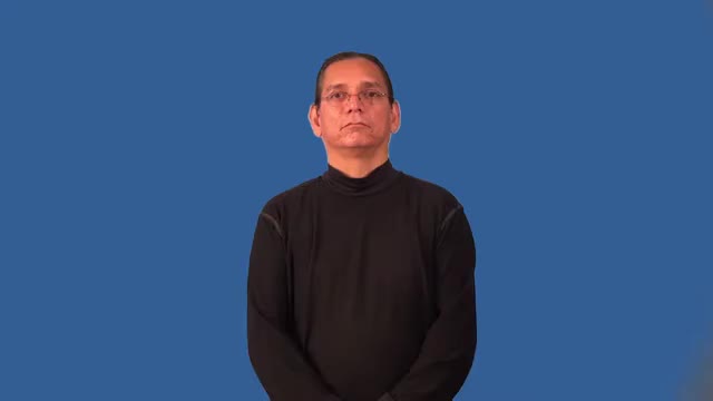 American Sign Language ASL Video Dictionary - place kicker