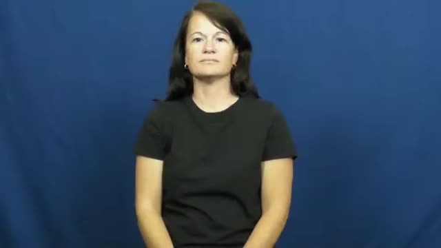 American Sign Language ASL Video Dictionary - parchment