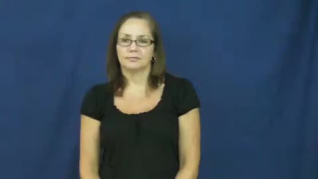 American Sign Language ASL Video Dictionary - runt