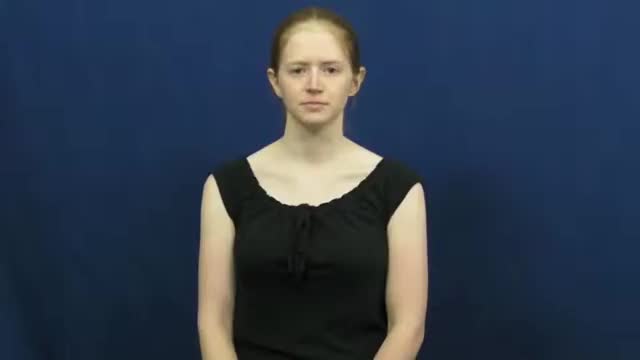 Resolute Sign American Sign Language ASL Video Dictionary - resolute
