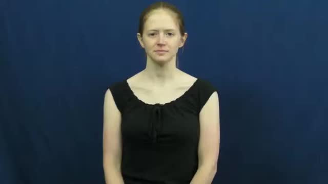 American Sign Language ASL Video Dictionary - reprieve