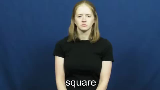 American Sign Language ASL Video Dictionary - squarer