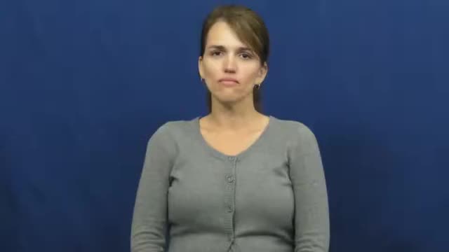 American Sign Language ASL Video Dictionary - ritual