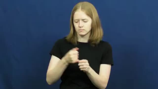 American Sign Language ASL Video Dictionary - buried