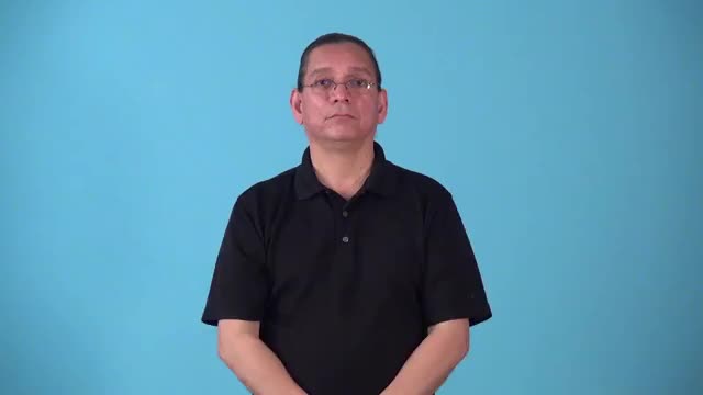 American Sign Language ASL Video Dictionary - stationery seller