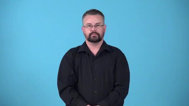 American Sign Language ASL Video Dictionary - brain drain
