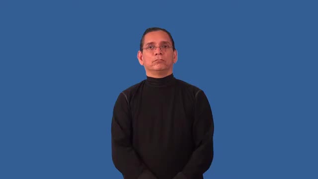 American Sign Language ASL Video Dictionary uninflected