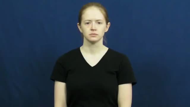 American Sign Language ASL Video Dictionary - unstinting