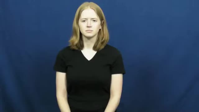 American Sign Language ASL Video Dictionary - airy