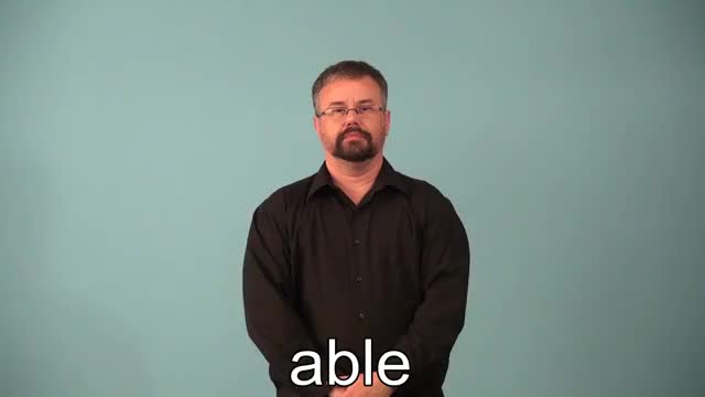 American Sign Language ASL Video Dictionary - abler