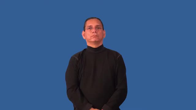 American Sign Language ASL Video Dictionary - hairless