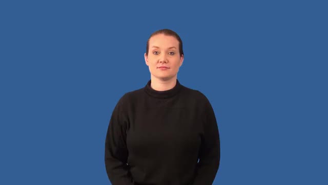 American Sign Language ASL Video Dictionary - climatology