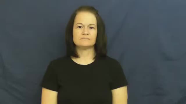American Sign Language ASL Video Dictionary - boundary line