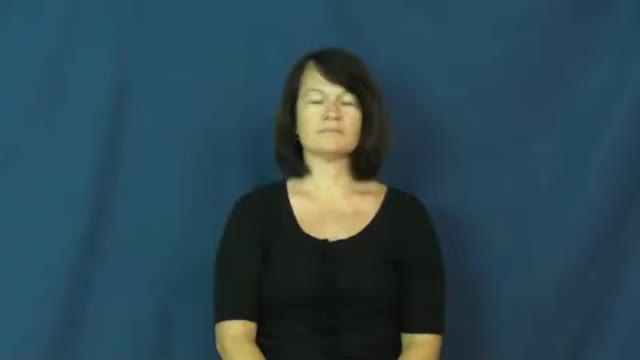 American Sign Language ASL Video Dictionary - megaphone