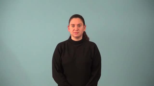 Rectangle Asl American Sign Language ASL Video Dictionary - orthogonal drawing