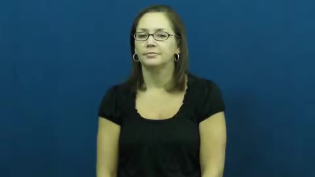 American Sign Language ASL Video Dictionary - unmotivated