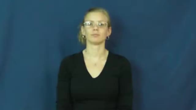 American Sign Language ASL Video Dictionary - auger
