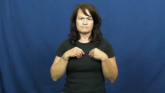 American Sign Language ASL Video Dictionary - hammer out