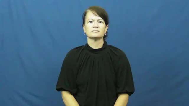 American Sign Language ASL Video Dictionary - hazel