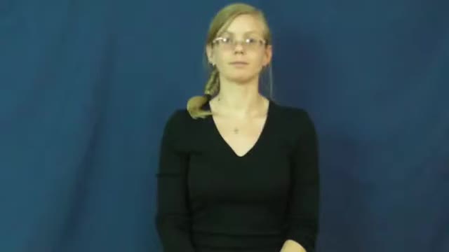 Reproduction Sign Language American Sign Language ASL Video Dictionary - reproduction