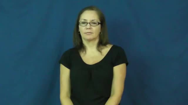 American Sign Language ASL Video Dictionary - come out of your shell