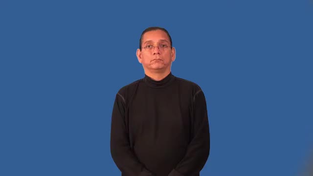 American Sign Language ASL Video Dictionary - amputee