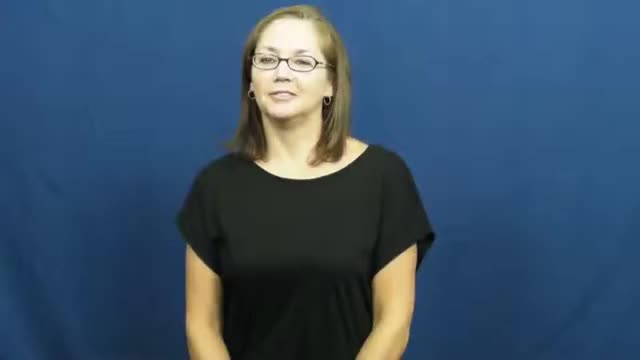 American Sign Language ASL Video Dictionary - overachieve