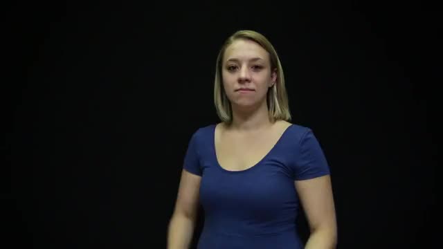 American Sign Language ASL Video Dictionary - eye pop out