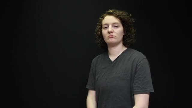 American Sign Language ASL Video Dictionary - kneel